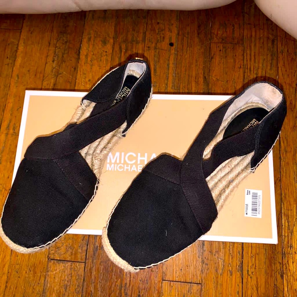 Michael Kors Dana Espadrille‎ canvas shoes
